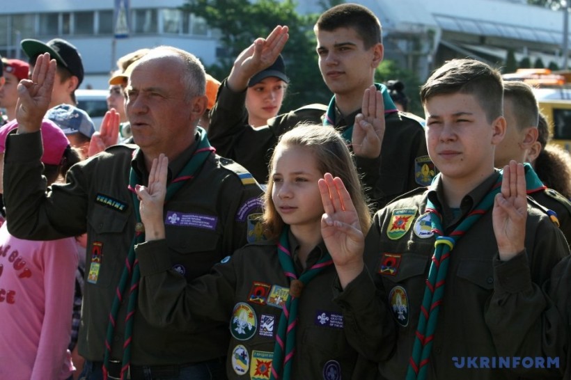 Тысяча скаутов примет участие во Всеукраинском сборе-походе "Казацькими шляхами"