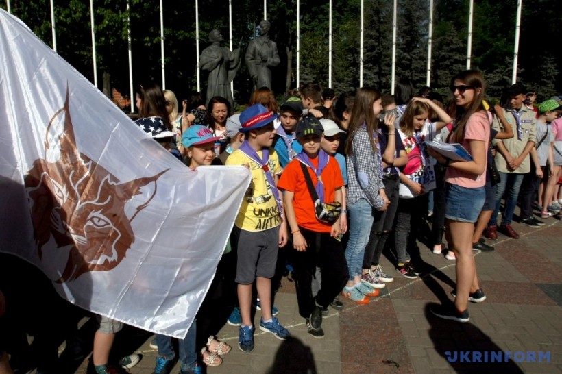 Тысяча скаутов примет участие во Всеукраинском сборе-походе "Казацькими шляхами"