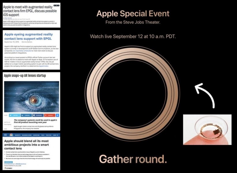 Apple продемонстрирует уникальные линзы дополненной реальности вместе с новыми iPhone (ФОТО)