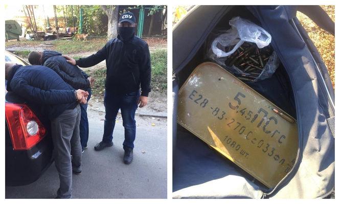 В Киевской области бывший коп торговал оружием из зоны ООС (ФОТО)