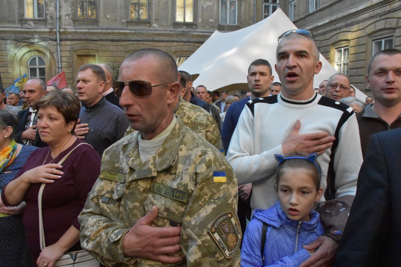 Во Львове состоялась встреча боевых побратимов