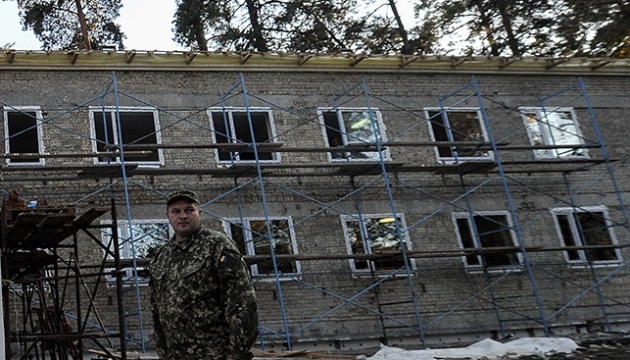 Турчинов заложил капсулу на строительстве штаб-квартиры внешней разведки