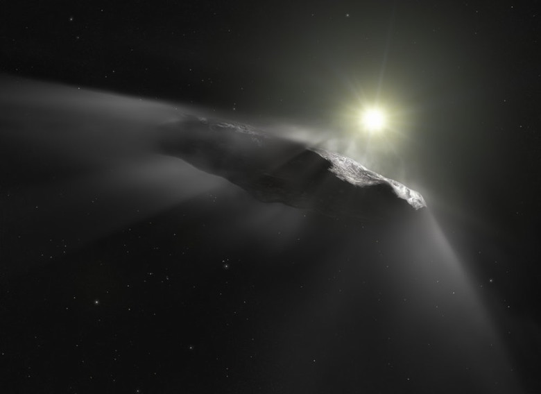 Британские астрономы обнаружили внеземной солнечный парус (ФОТО)