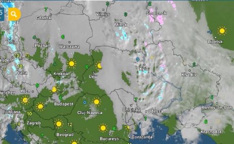 Наталья Диденко: Сегодняшняя погода в Украине довольно разнообразна