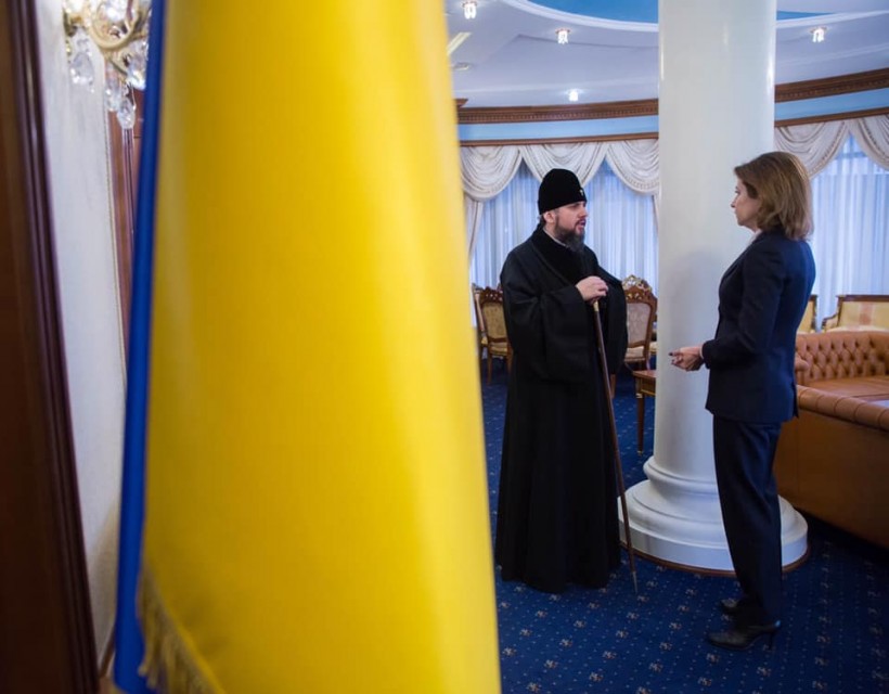 Марина Порошенко поздравила Епифания с избранием Предстоятелем УПЦ