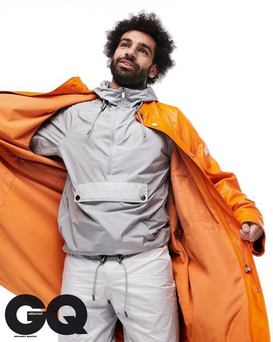Салах в экстравагантном образе появился на обложке модного журнала (фото)
