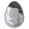 	В Канаде выпустили монету в форме украинской писанки: опубликованы фото