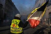	Париж парализован протестами: впечатляющие фото из столицы Франции