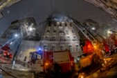  Пожар в "звездном доме" Москвы: четыре человека погибли, фото и видео