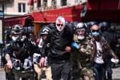 	Первомайские столкновения в Париже: 38 человек получили ранения