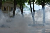 	Резиденцию патриарха РПЦ в Москве закидали дымовыми шашками