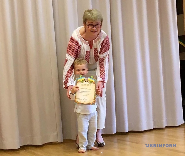 Украинская группа развития ребенка «Веселка» из Берлина провела благотворительный концерт