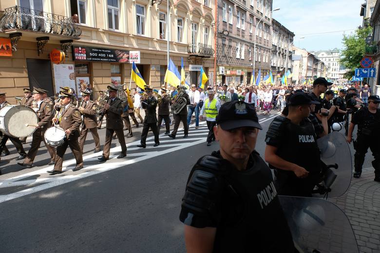 Украинское шествие в польском Перемышле состоялось без инцидентов
