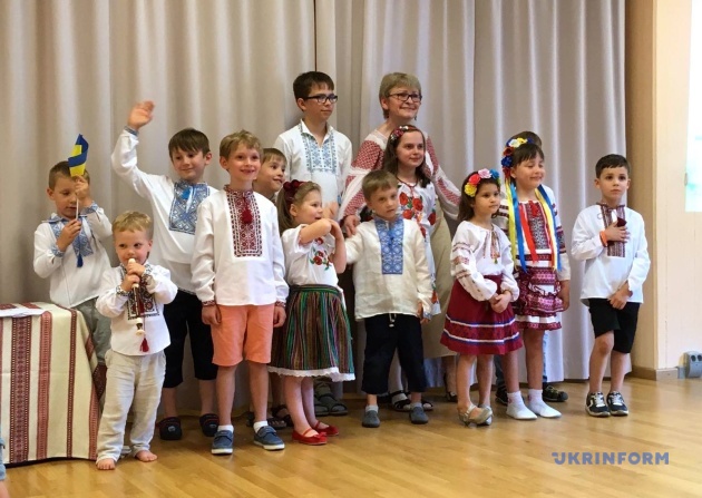 Украинская группа развития ребенка «Веселка» из Берлина провела благотворительный концерт