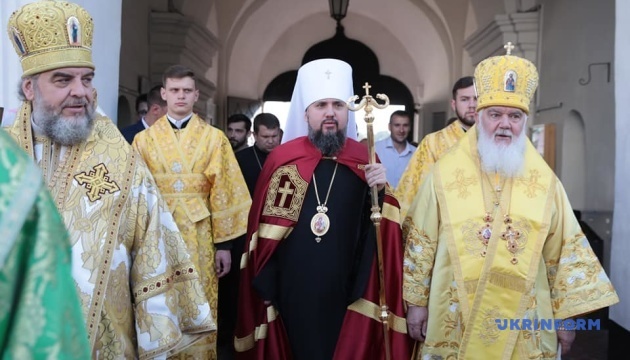 В Софии Киевской — литургия ко Дню крещения Руси-Украины