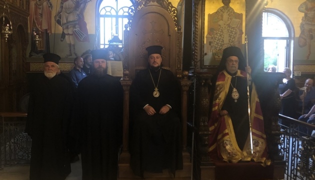 Официальная делегация ПЦУ совершила визит в Грецию