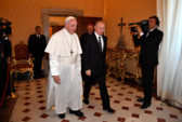 	Папа Римский принял Путина в Ватикане: президент России снова опоздал