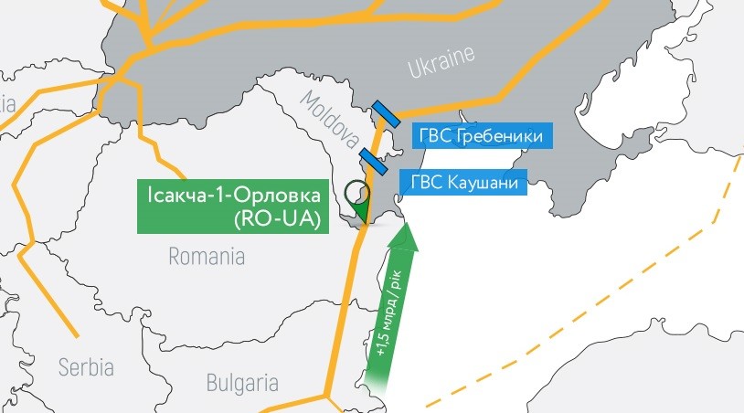 	Украина и Молдова готовят новый маршрут импорта газа из Румынии: названа дата