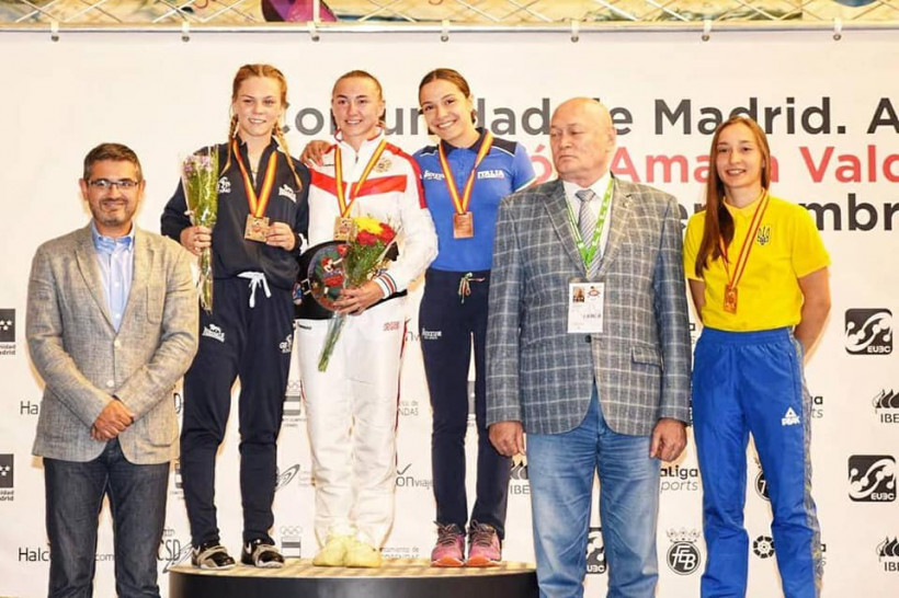 Женская сборная Украины завоевала пять медалей на чемпионате Европы по боксу (фото)