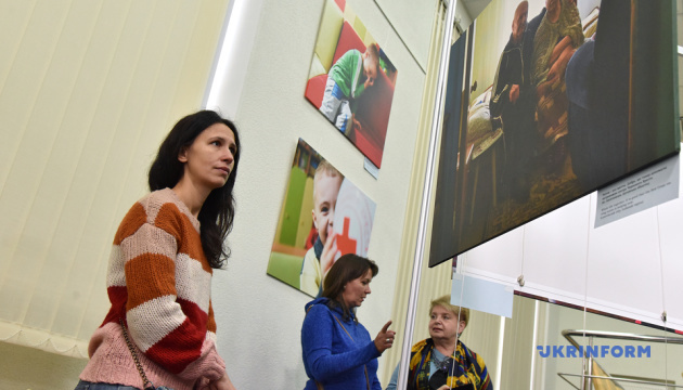 В Укринформе открылась фотовыставка "Восстановление"