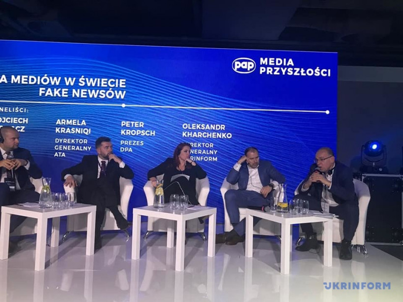 Медиафорум в Варшаве: гендиректор Укринформа назвал три этапа продвижения фейков в соцсетях