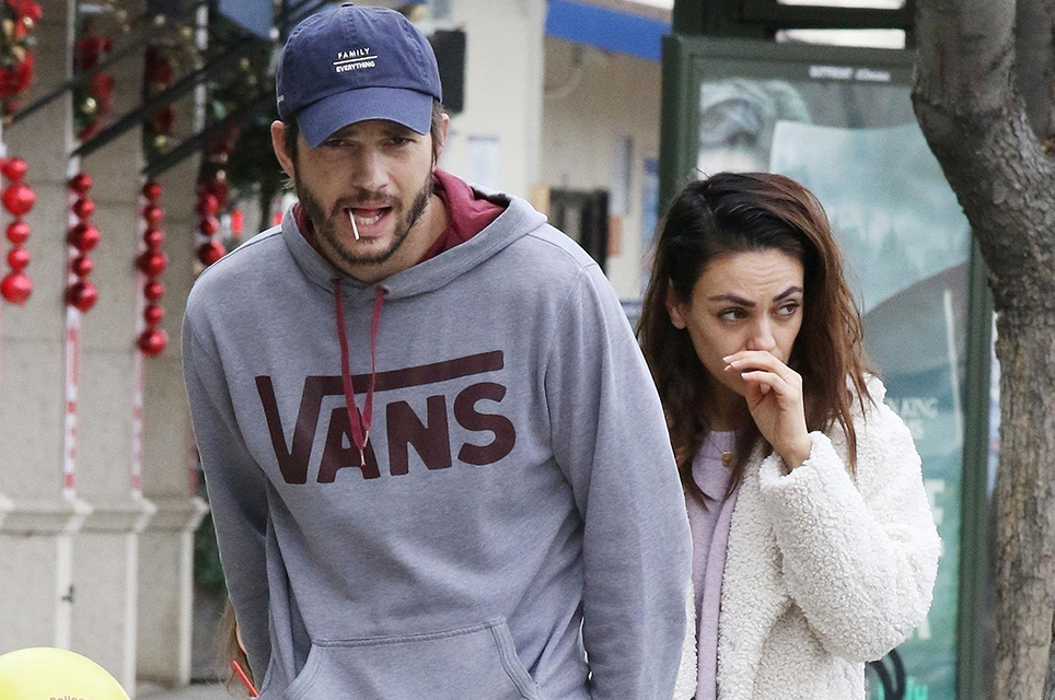 Эштон Катчер и Мила Кунис сводили детей в парикмахерскую