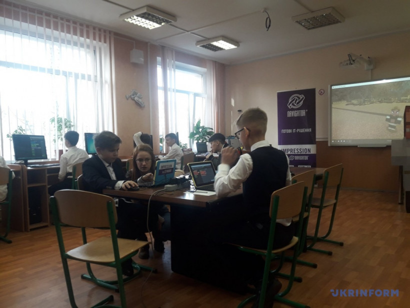 Час кода: украинские школы присоединились к мероприятиям по популяризации информатики 