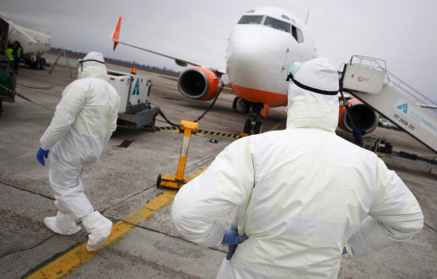 Самолет с эвакуированными из Китая приземлился в "Борисполе"
