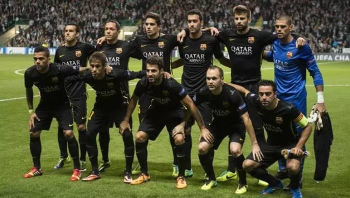 "Барселона" в следующем сезоне будет выступать в необычной черной форме (фото)