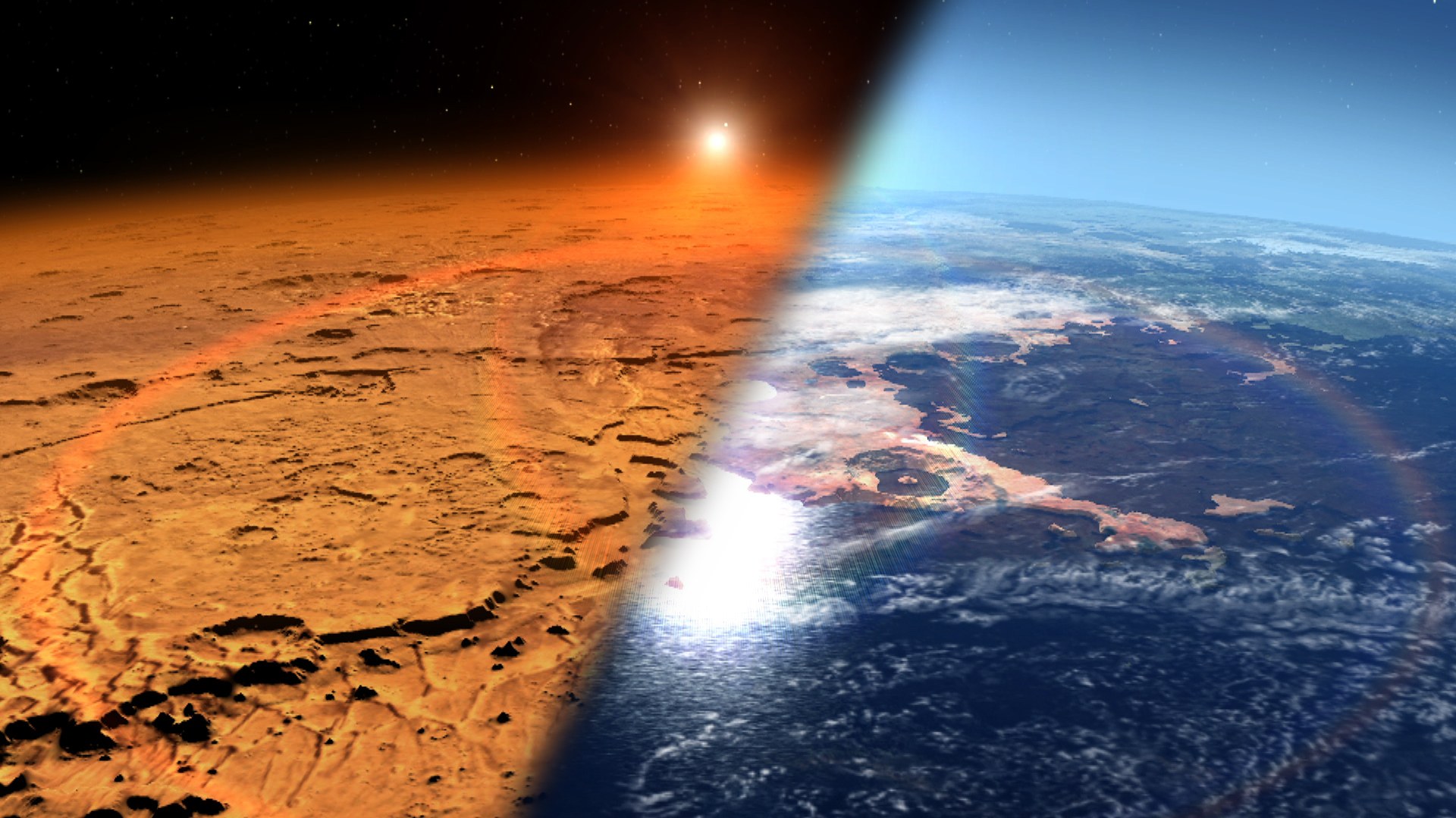 Марс сейчас и миллиарды лет назад