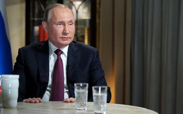Владимир Путин просит снять санкции.