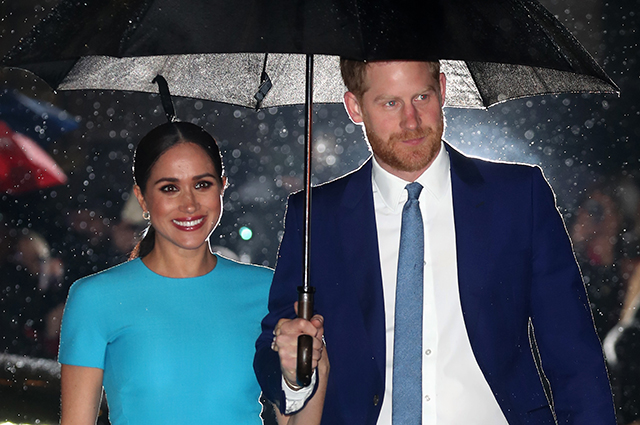 Меган Маркл и принц Гарри впервые появились вместе в Лондоне после отказа от королевских обязанностей