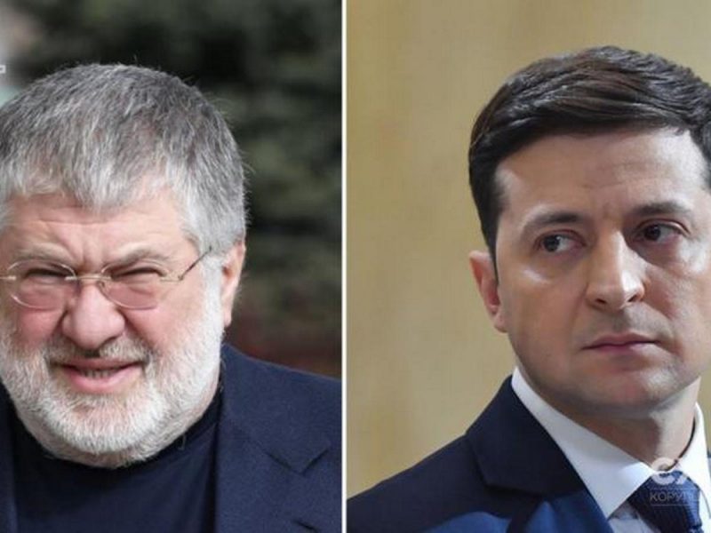 Зеленский и Коломойский