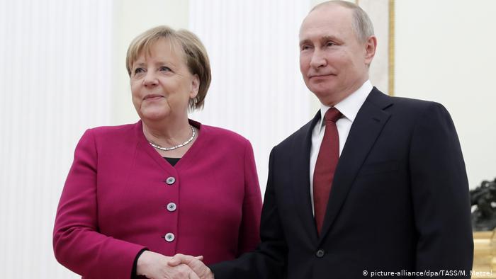 Меркель И Путин