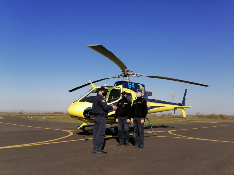 Пограничники получили два французских вертолета Airbus