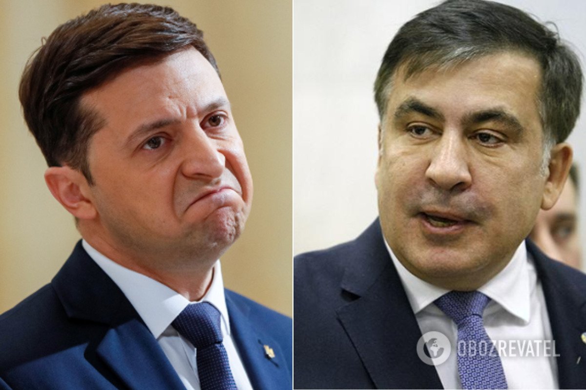 Зеленский и Саакашвили