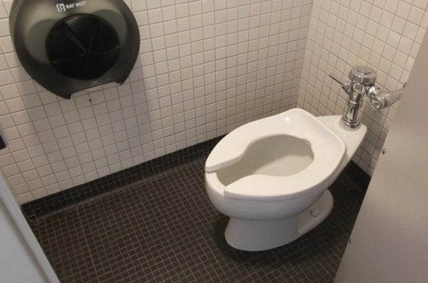 Туалет в США.