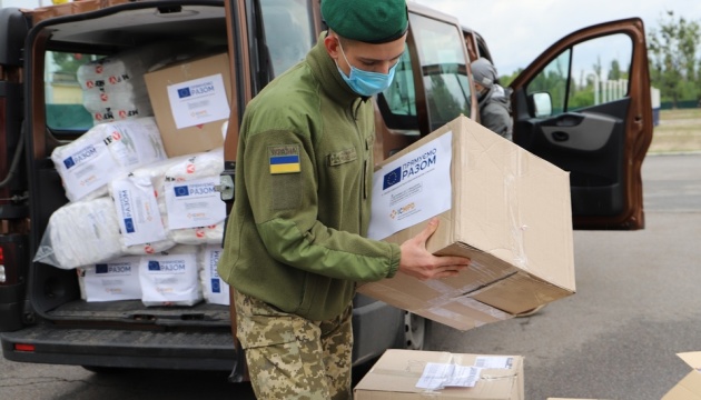 Евросоюз передал украинским пограничникам средства защиты на почти миллион гривен