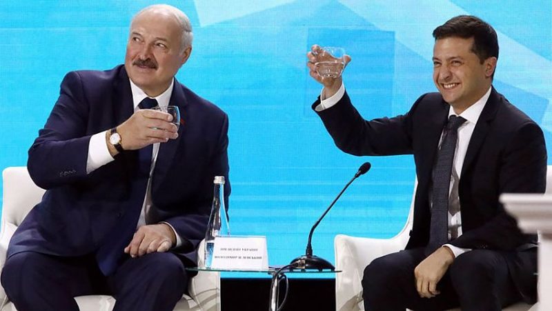 Лукашенко и Зеленский