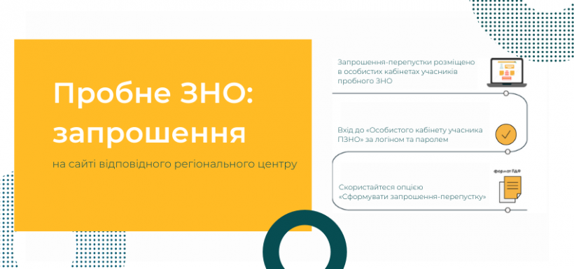 Участникам пробного ЗНО отправили приглашение и напомнили о "карантинных" правилах