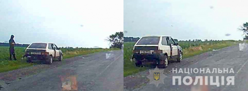Ограбление авто Укрпочты: полиция ищет бежевую "Ладу" с черным крылом