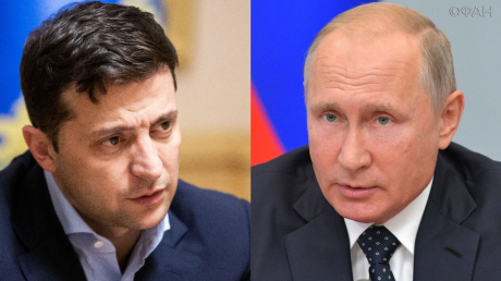 Владимир Зеленский и Владимир Путин.