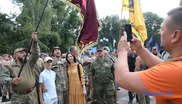 Марш Независимости проходит в Киеве