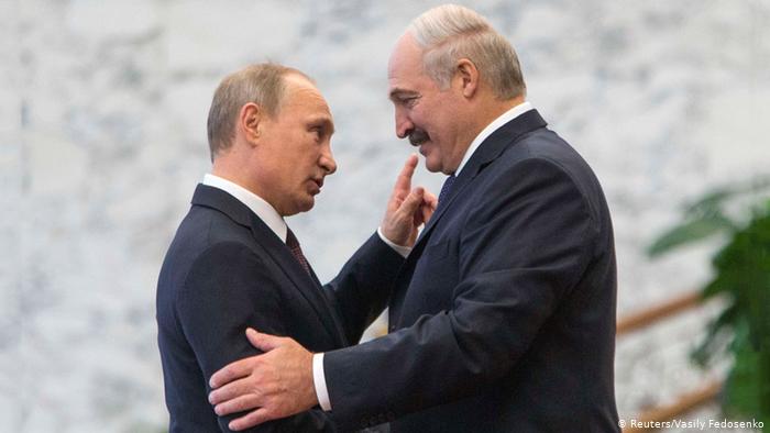 Путин и Лукашенко