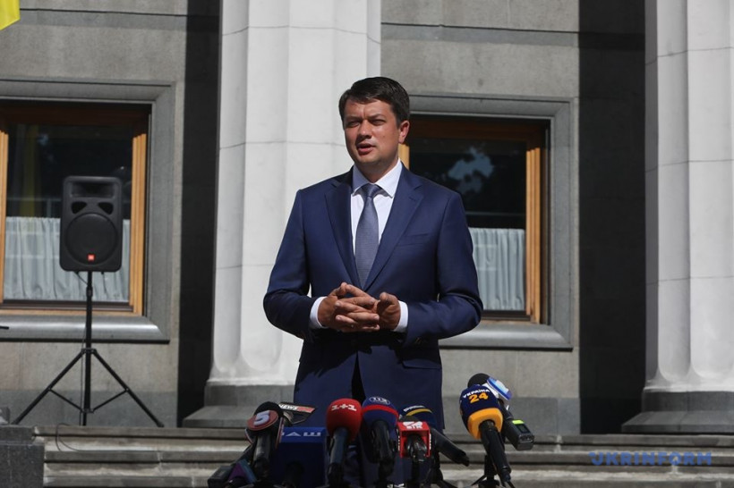 Разумков посетил музей "Становление украинской нации"