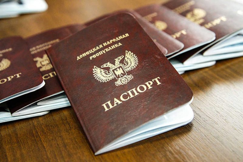 "паспорт ДНР" 