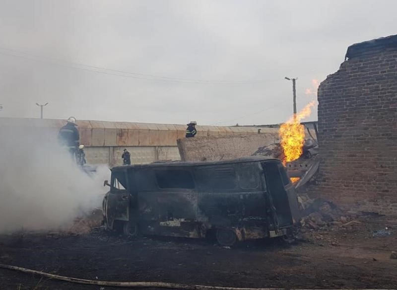 Взрыв на газоперерабатывающей станции под Харьковом