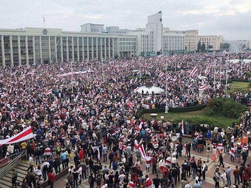 протест в Беларуси 