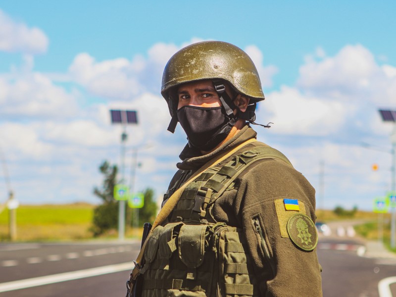 Украинский военный