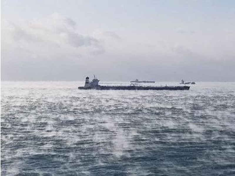 Кипящее море в Одессе.